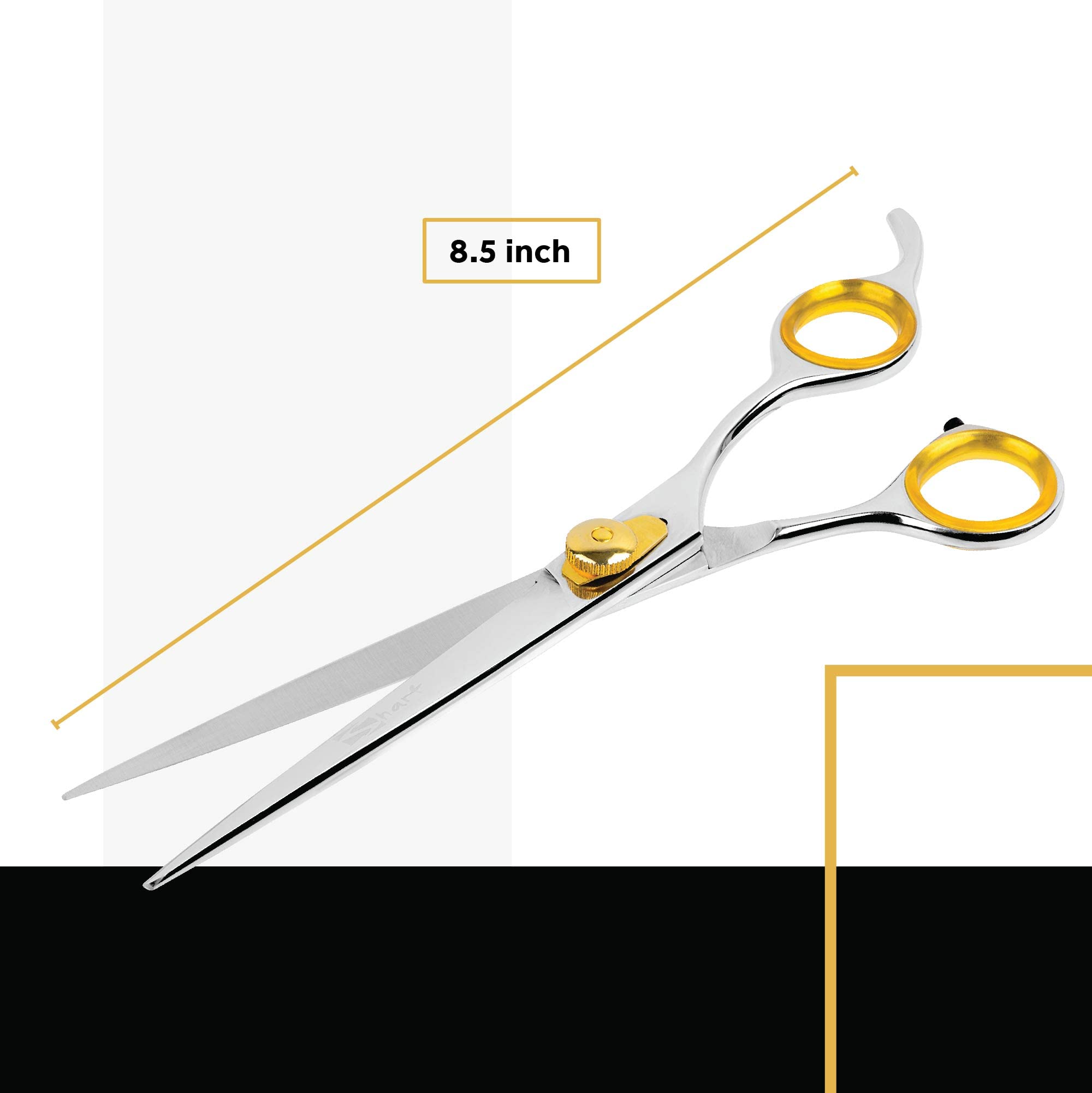 Borde biselado de Sharf Gold Touch garantiza cortes limpios y durabilidad.