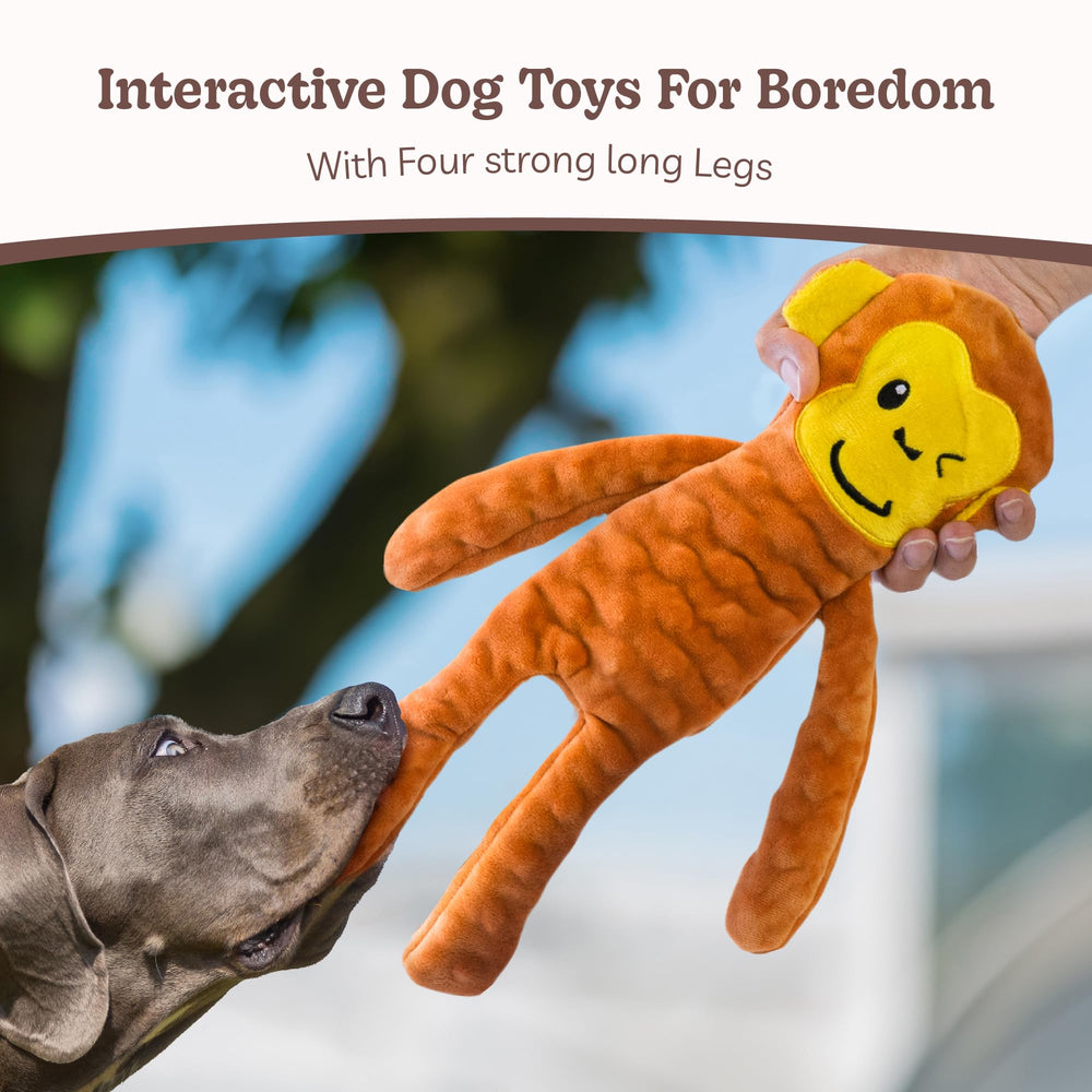 SHARLOVY Juguete para perro con sonido, atrae atención y estimula el juego activo.
