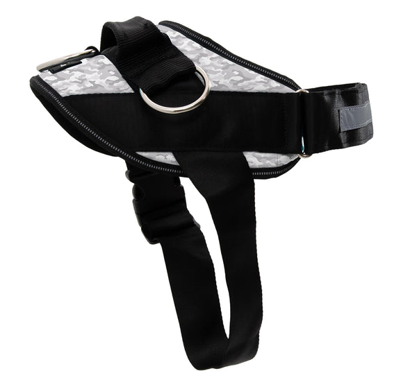 shawanco arnés esencial camuflaje arctico xl frontal para paseos cómodos