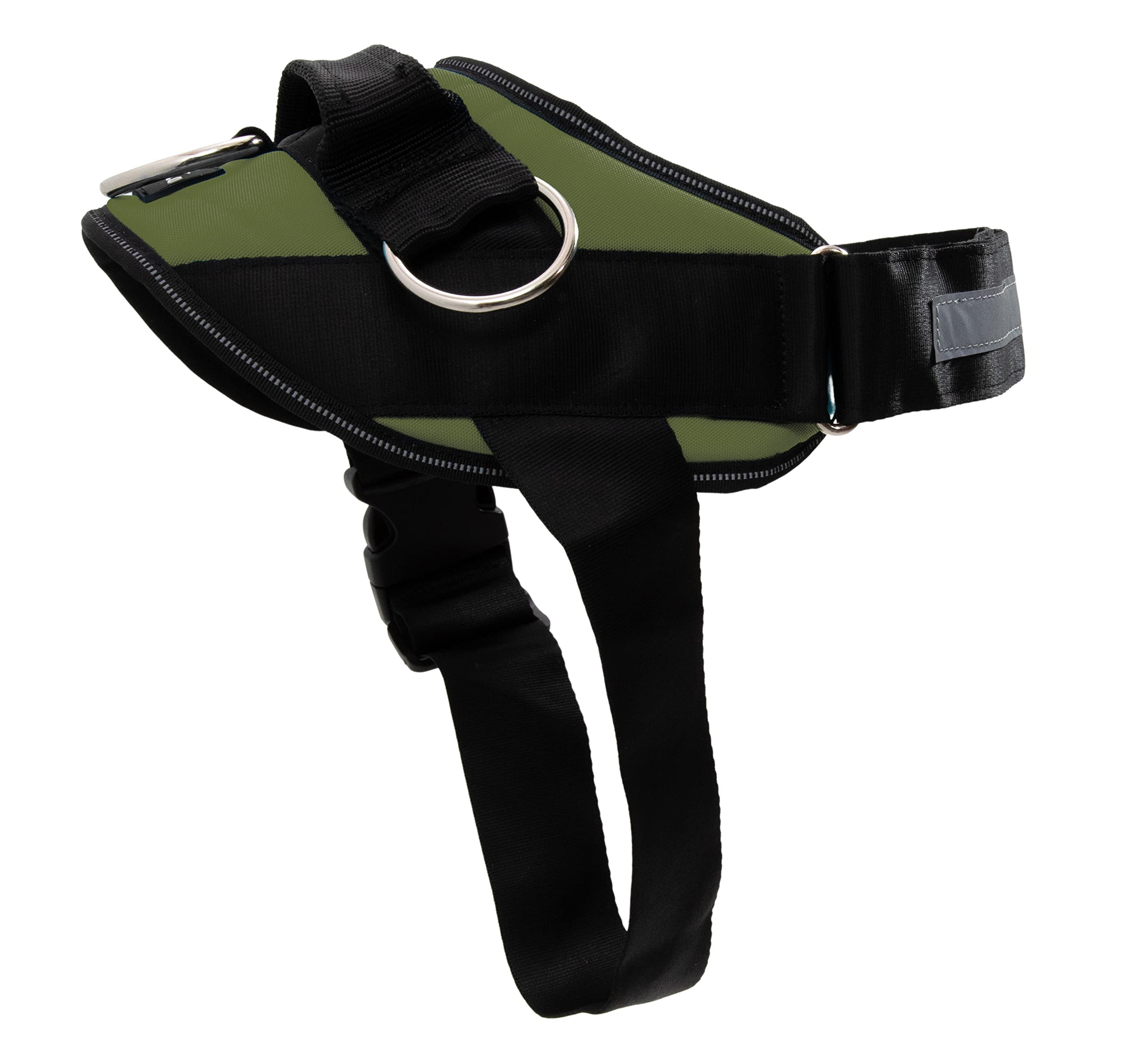 SHAWNCO arnés para perros esencial con tres anillos sin tirón para paseos controlados.