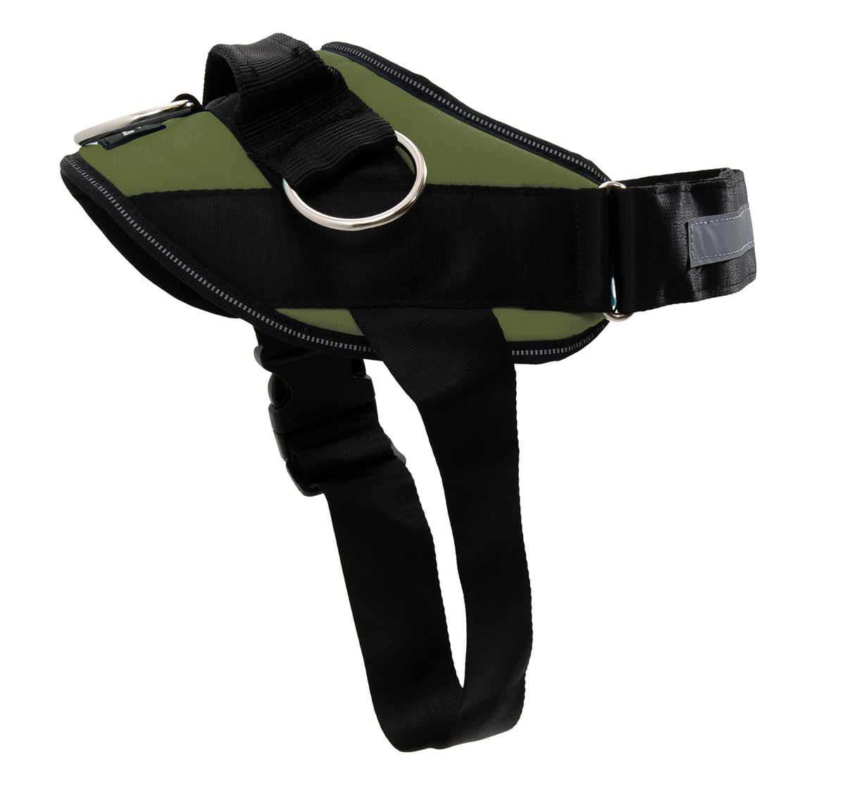 SHAWNCO arnés para perros esencial con tres anillos sin tirón para paseos controlados.