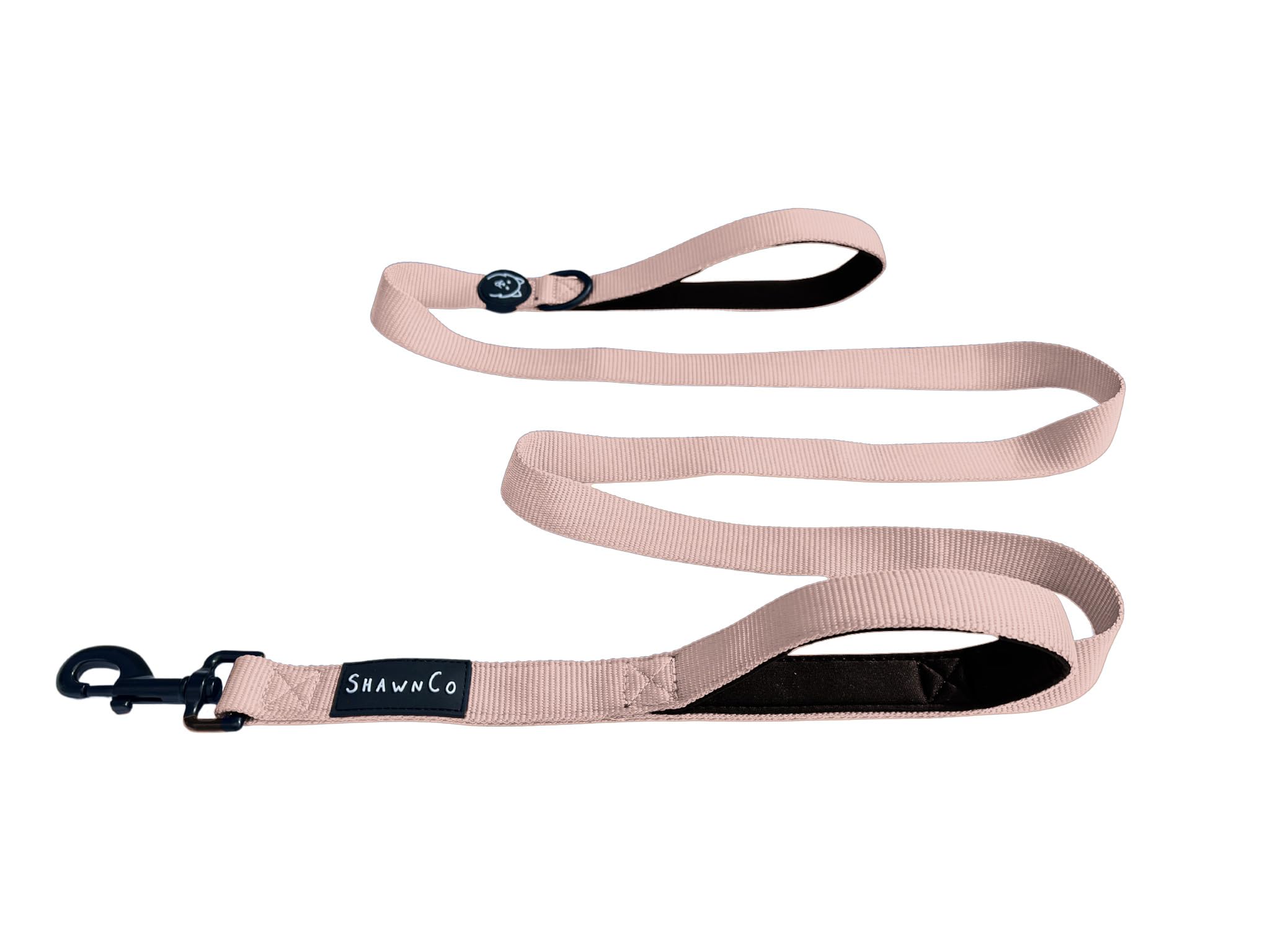 ShawnCo Dream Walk: correa rosa 6ft con dos asas para mayor control