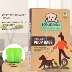 SHEEKI Doodie Flush: bolsa impermeable que evita derrames durante la limpieza