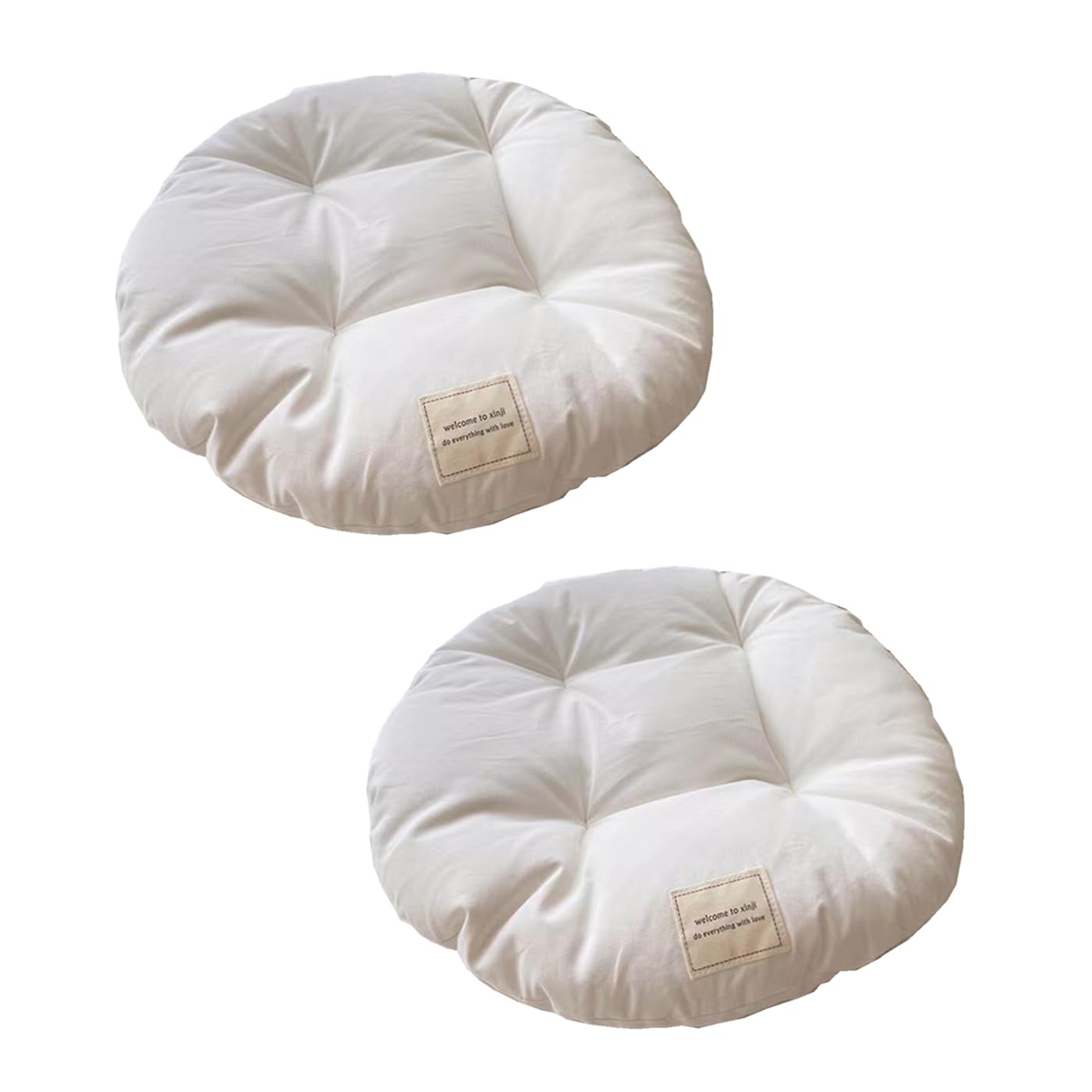 SHENGOCASE almohada amasado gato 16p blanca, suave y cómoda.