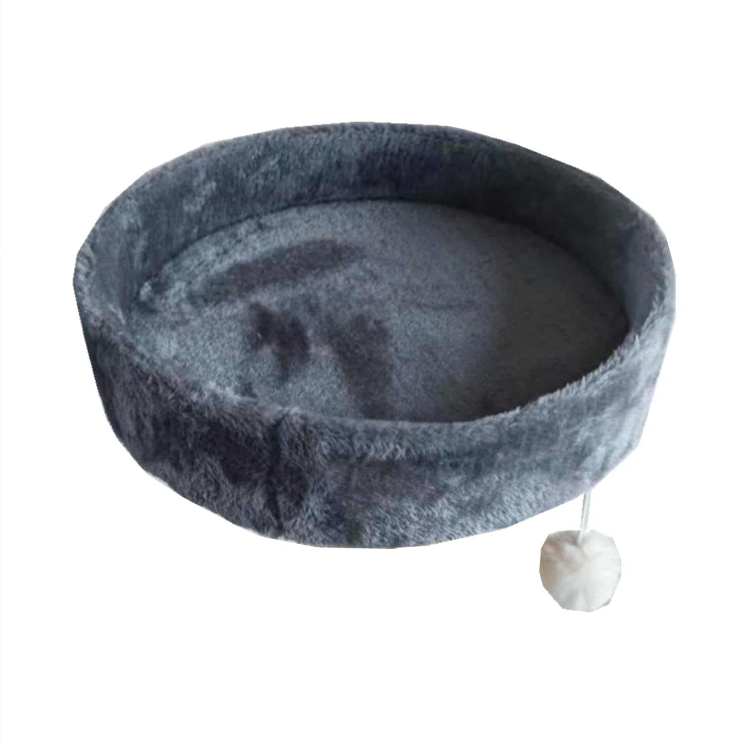 SHENGOCASE cama superior 13-5 gris para gatos, cómoda para descansar.