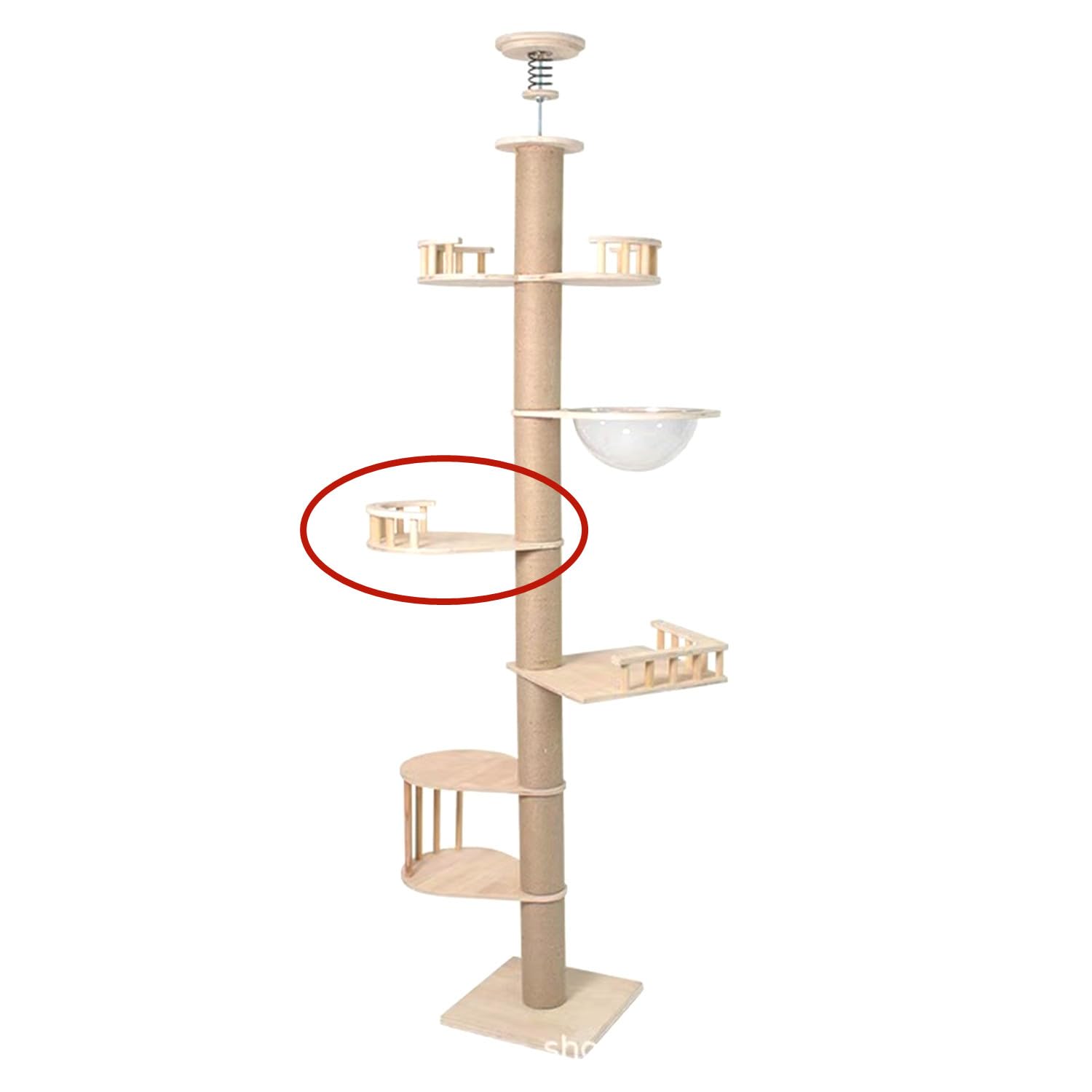 SHENGOCASE Arbol Gato Diseno Ahorro Espacio: maximiza áreas sin ocupar mucho suelo