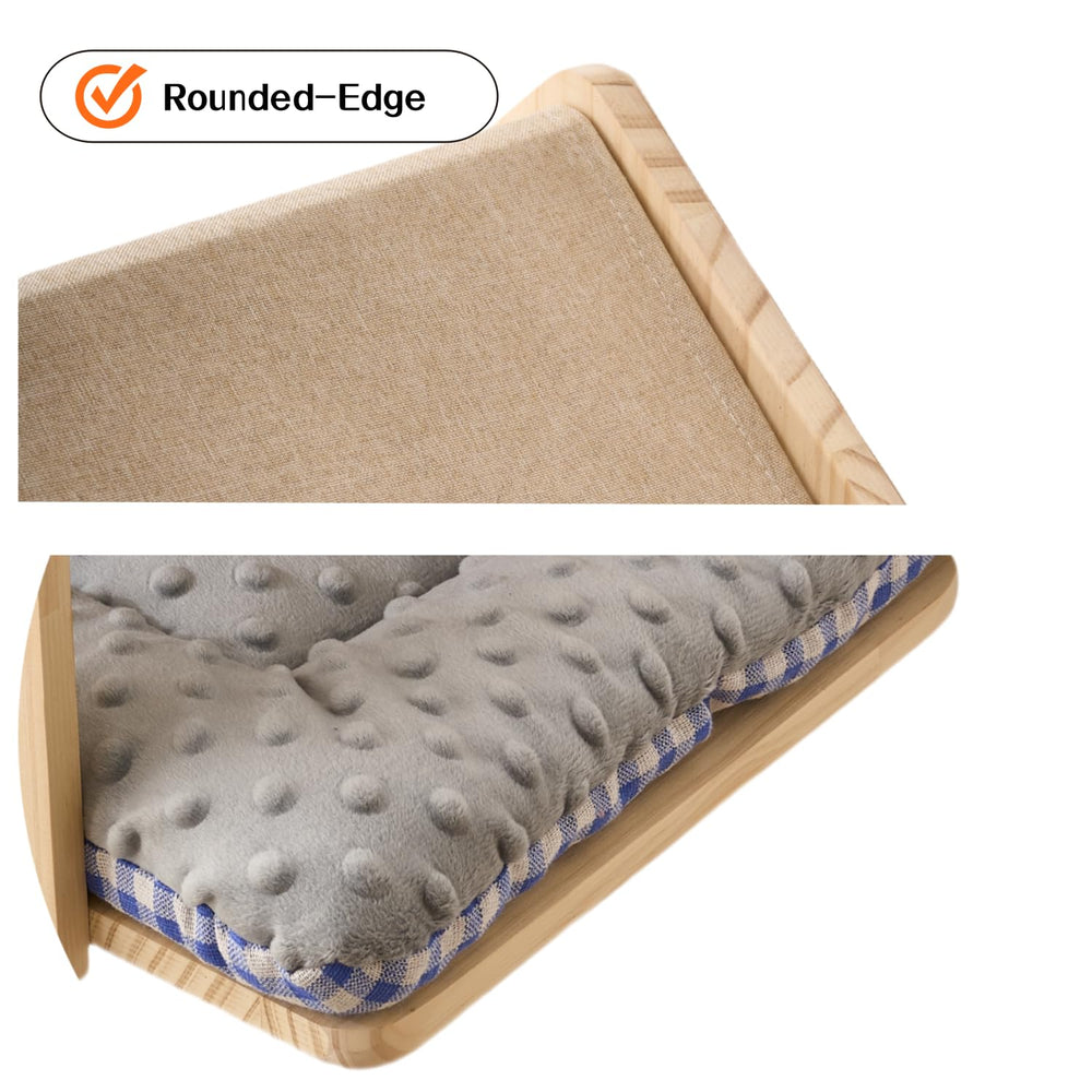 SHENGOCASE conjunto de dos estanterías para gato, maximiza espacio vertical.