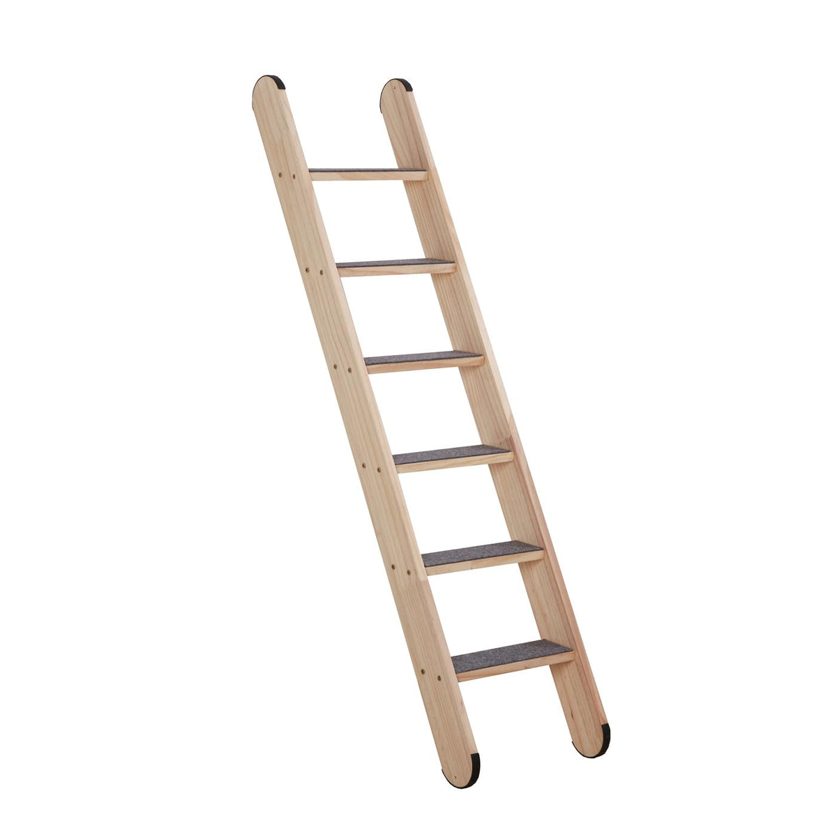SHENGOCASE escalera de gato de madera, detalle de peldaño estable para ejercicio seguro