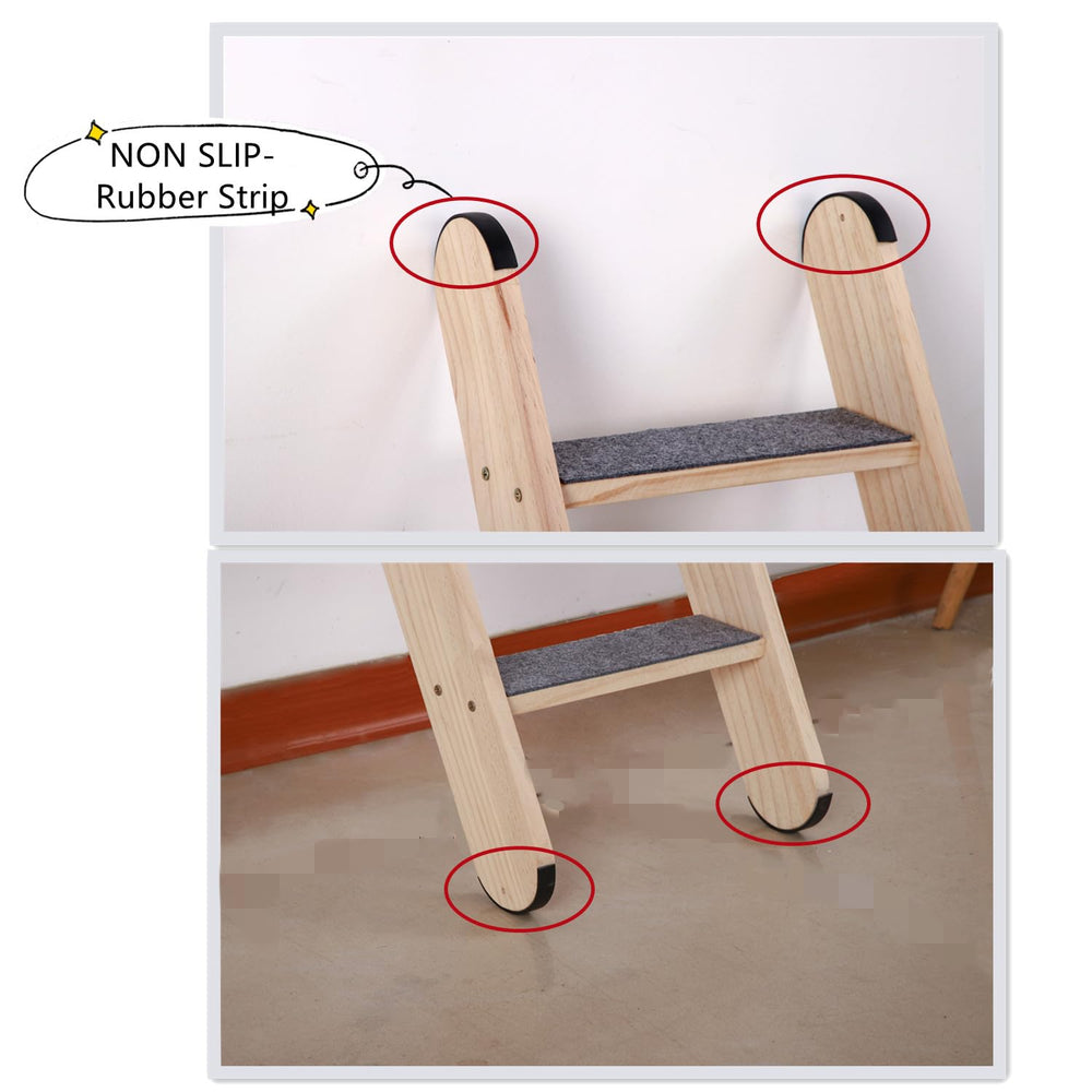 SHENGOCASE escalera de gato, diseño antideslizante para mayor estabilidad