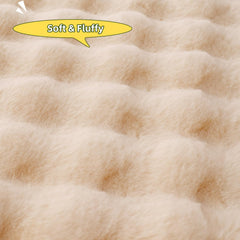 SHENGOCASE perro y gato durmiendo en cama acolchada.