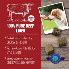 Shepherd Boy Farms Premios congelados para perros y gatos: ideal para entrenamiento y recompensa