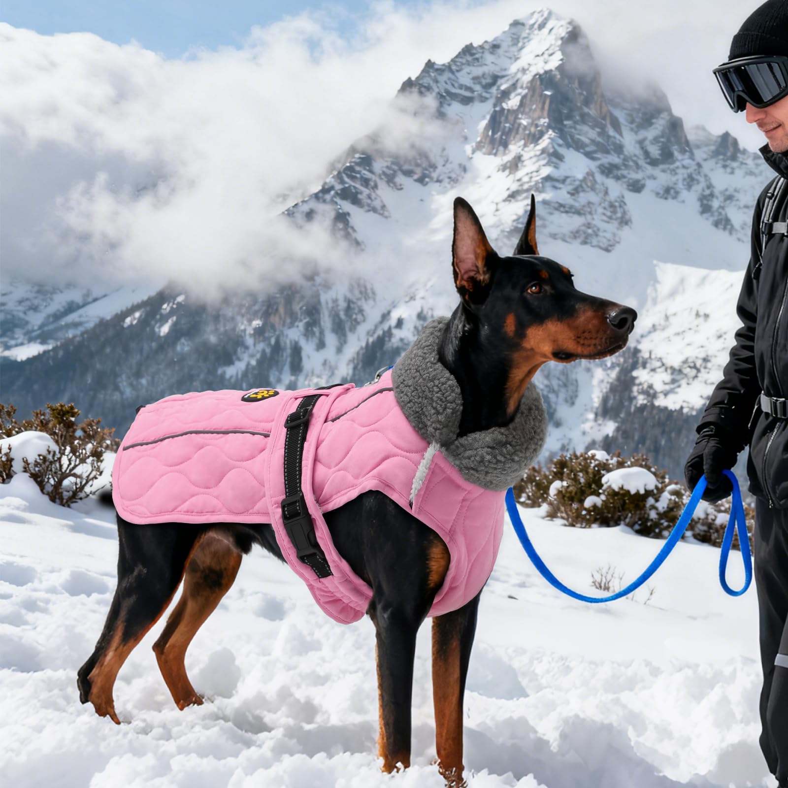 Sheripet abrigo con cintura elástica para mayor comodidad