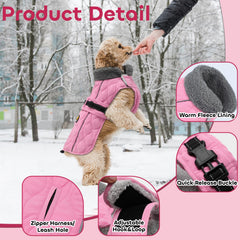 Tejido impermeable Sheripet mantiene al perro seco.