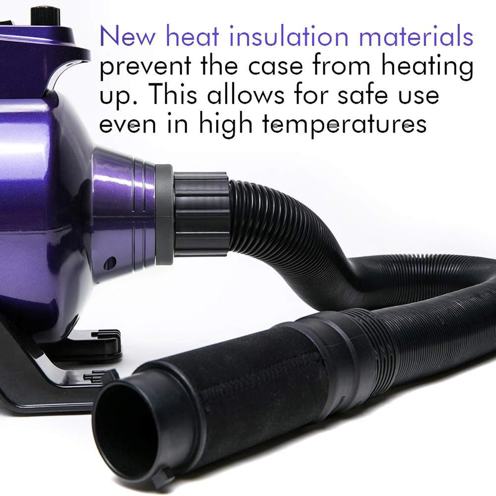 Carcasa de ABS aislante SHD-2600P que reduce calor y fatiga del operador.