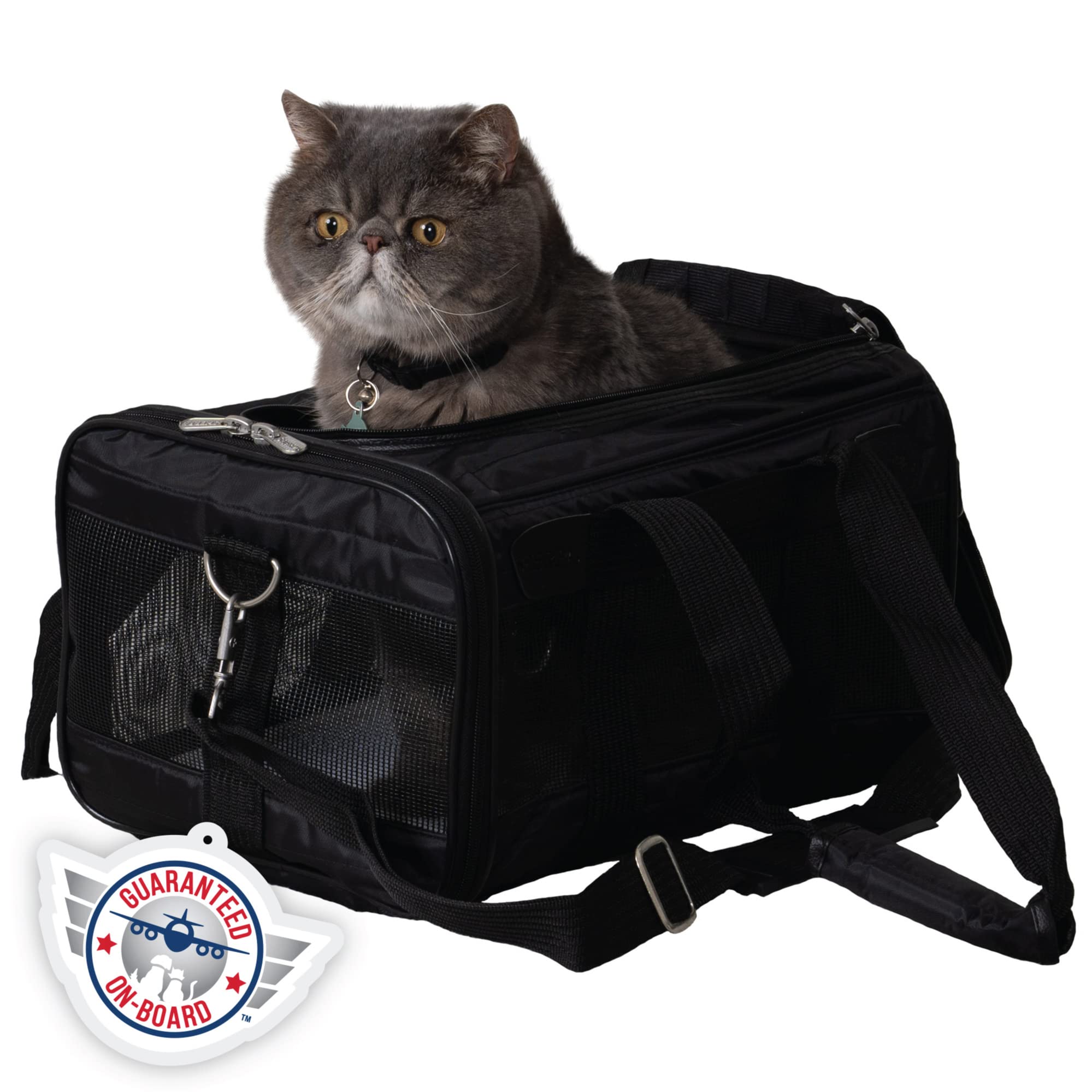 Sherpa Original Deluxe: bolsa de transporte para mascota, ideal para viajar.