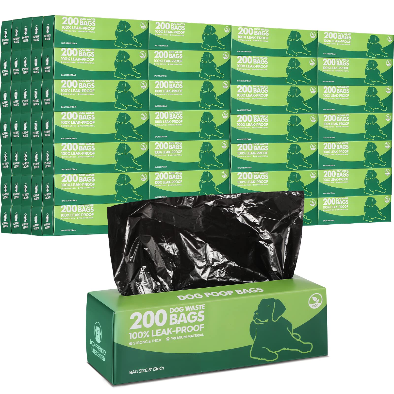 Sherr: 20 rollos en caja con bolsas para uso diario.