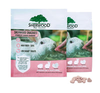 Sherwood Snackies forma de corazón con fruta real para vínculo diario.