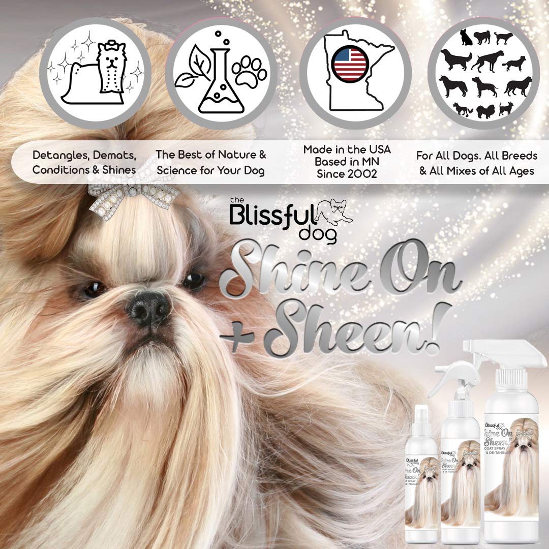 Pelo suave y brillante con Shine-On tras su uso.