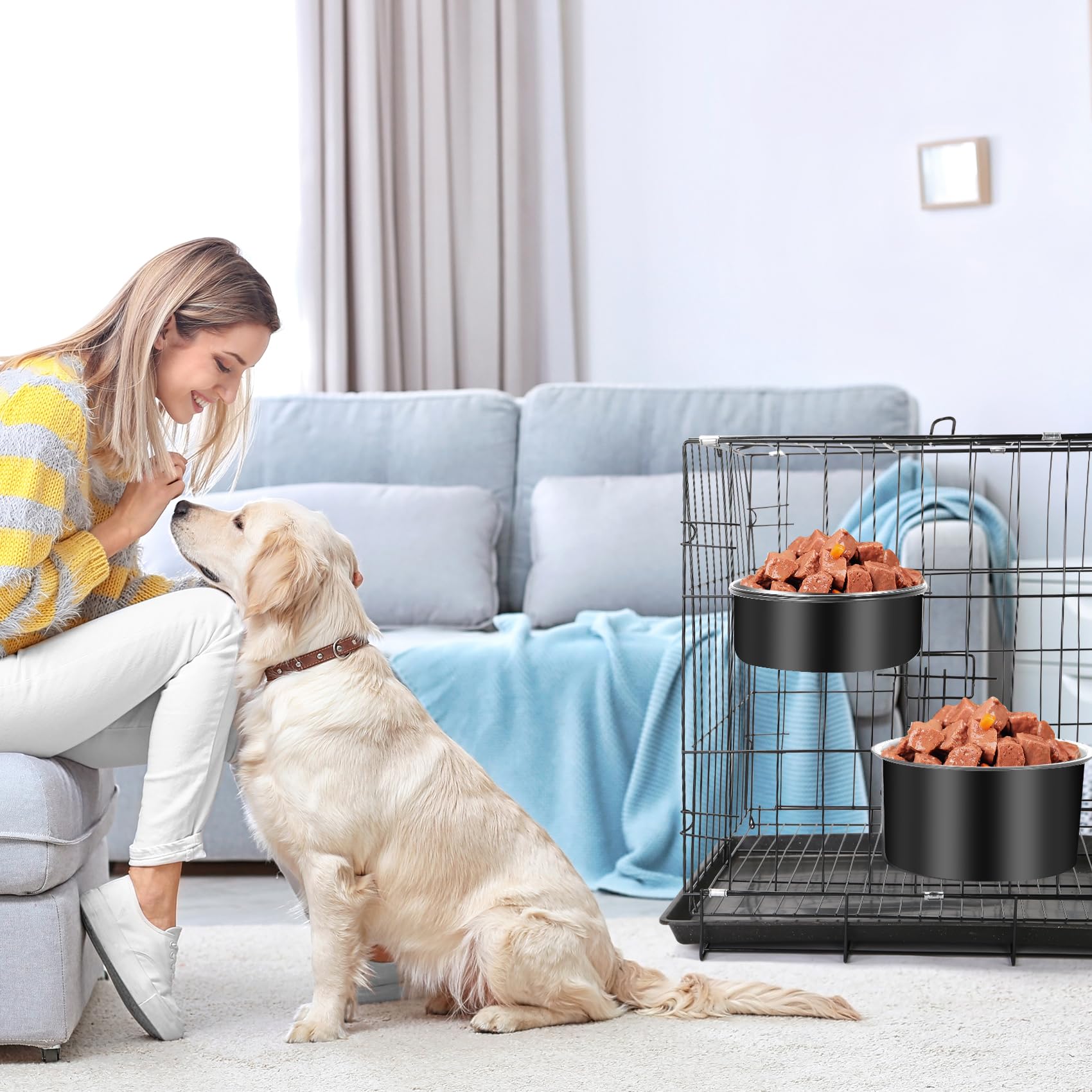 Limpieza rápida con diseño desmontable ShineMe para jaula.