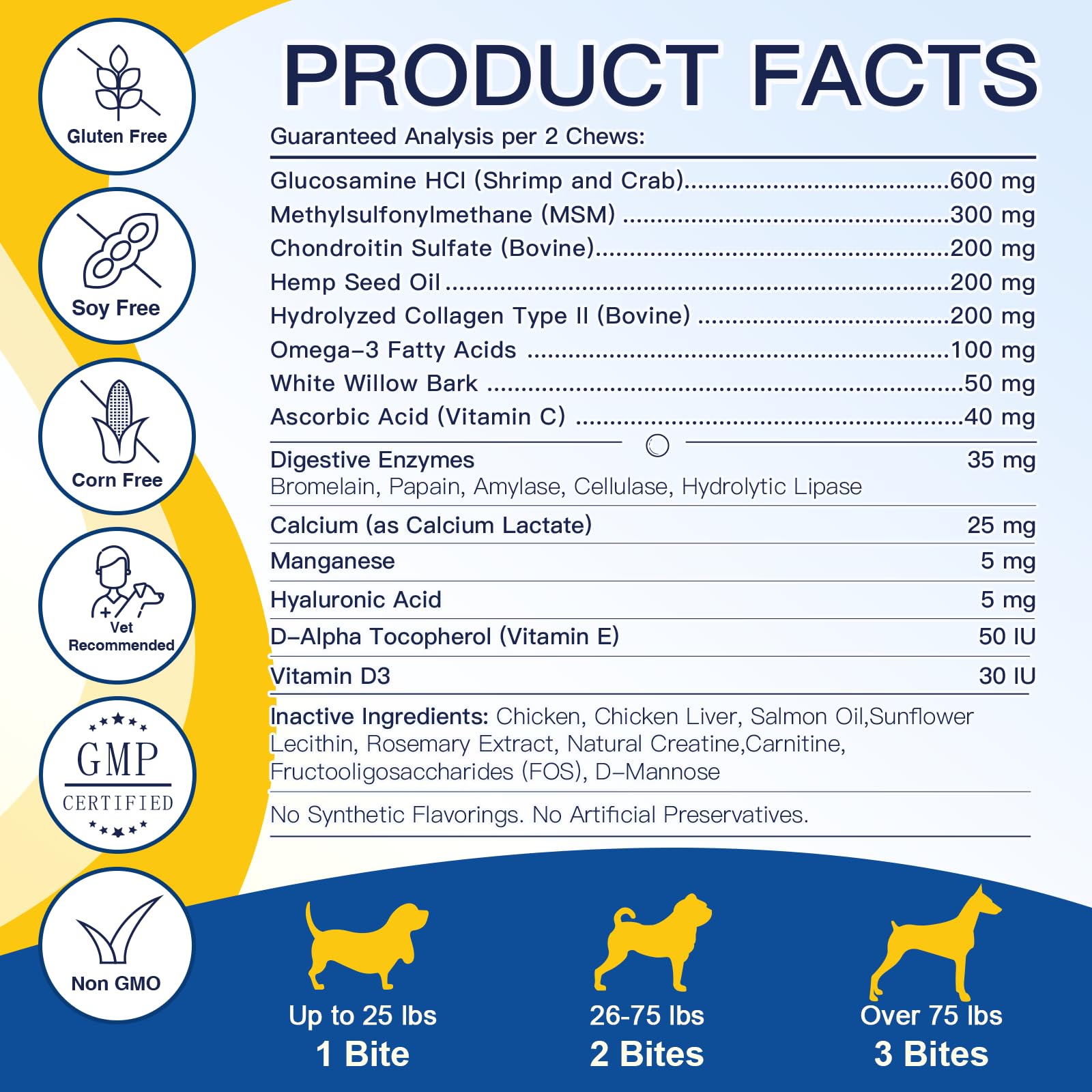 SHINEPAWS dosis ajustable para perros de diferentes tamaños