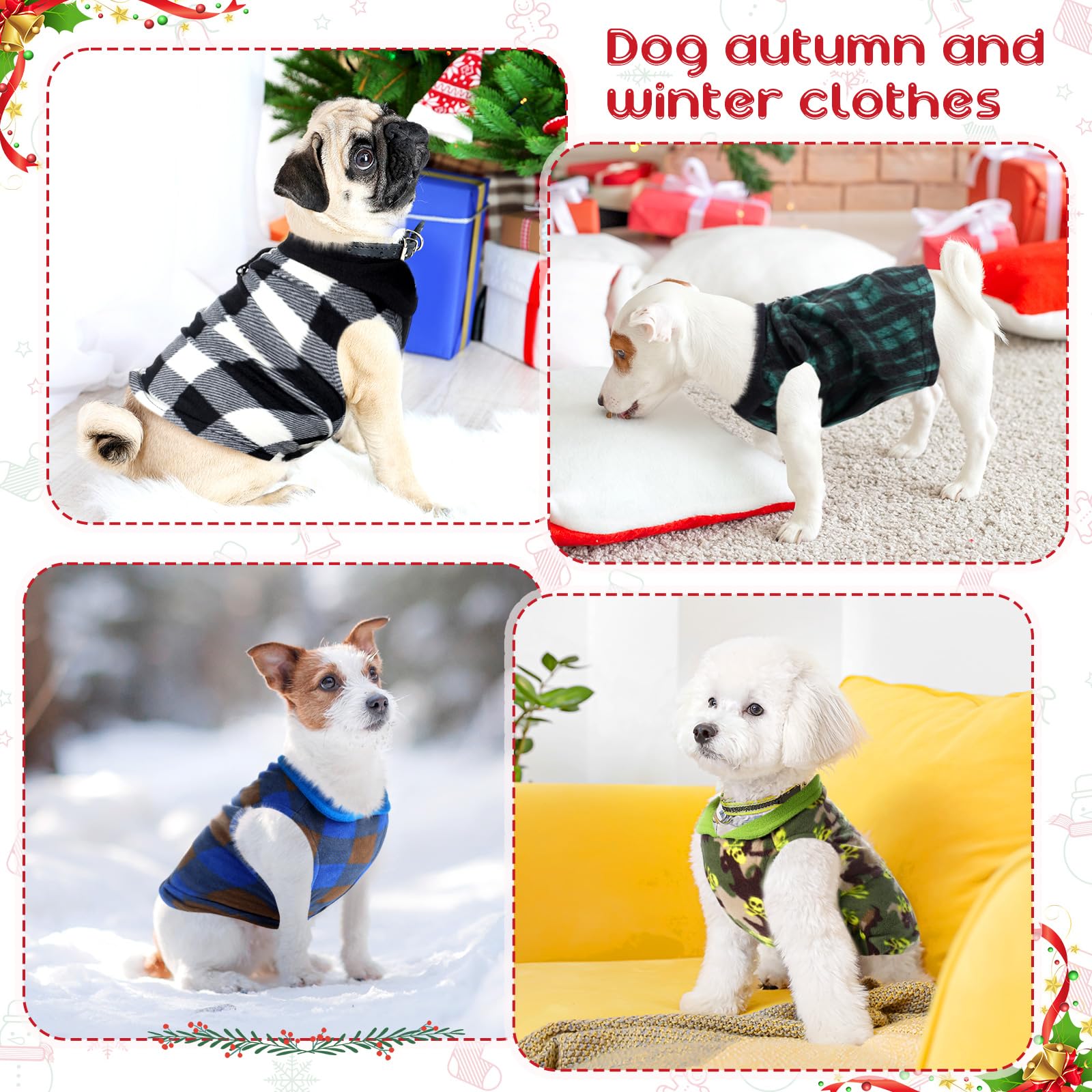 Shinylin sudadera de invierno para perros, mantiene calor sin sobrecargar.