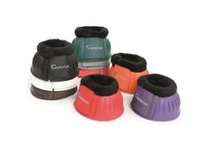 Shires ARMA bota campana naranja con forro SupaFleece, protección suave para el casco.