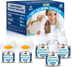 SHIUMORE difusor de feromonas para gatos 6en1 para un ambiente más tranquilo