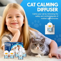 SHIUMORE difusor-feromonas-gato en casa, crea un ambiente calmante