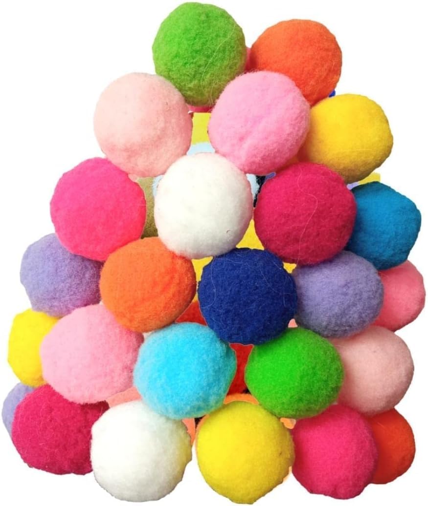 Shizhoo bola pom pom colgando del techo para juego suspendido