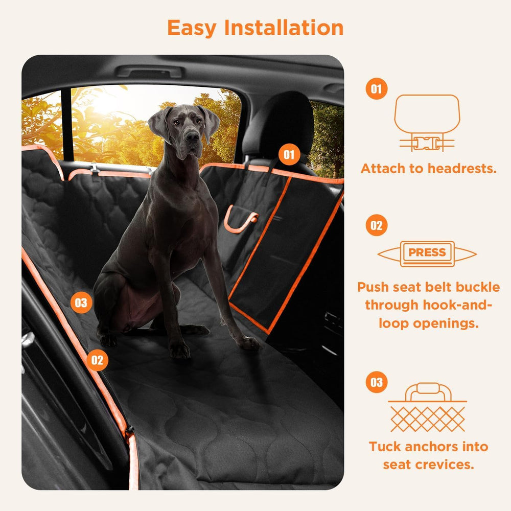 Shodu funda para asiento trasero resistente a arañazos para uso diario