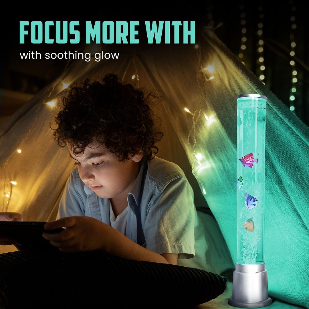 Tubos LED de 6 colores que cambian para crear atmósfera.