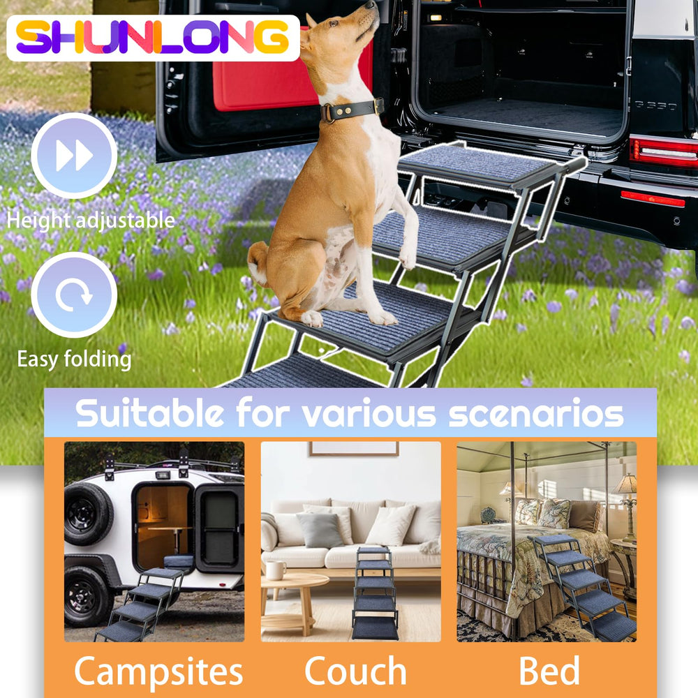 Soporta hasta 113 kg, ideal para perros grandes SHUNLONG.