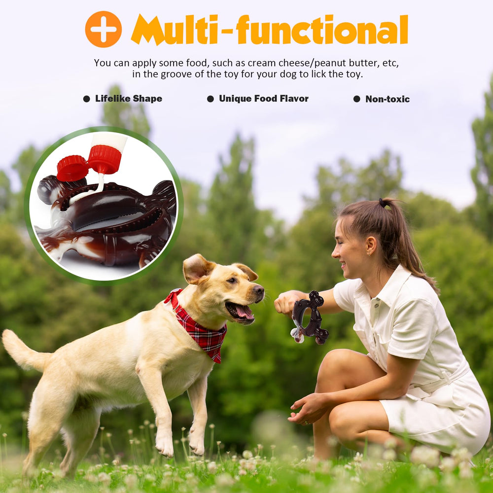 SHWLNY Juguete interactivo para perros fomenta la interacción y el ejercicio dental