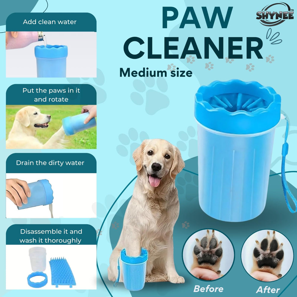 SHYNEE cepillo de champú para perro distribuye espuma y facilita un baño cómodo
