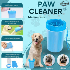 SHYNEE cepillo de champú para perro distribuye espuma y facilita un baño cómodo