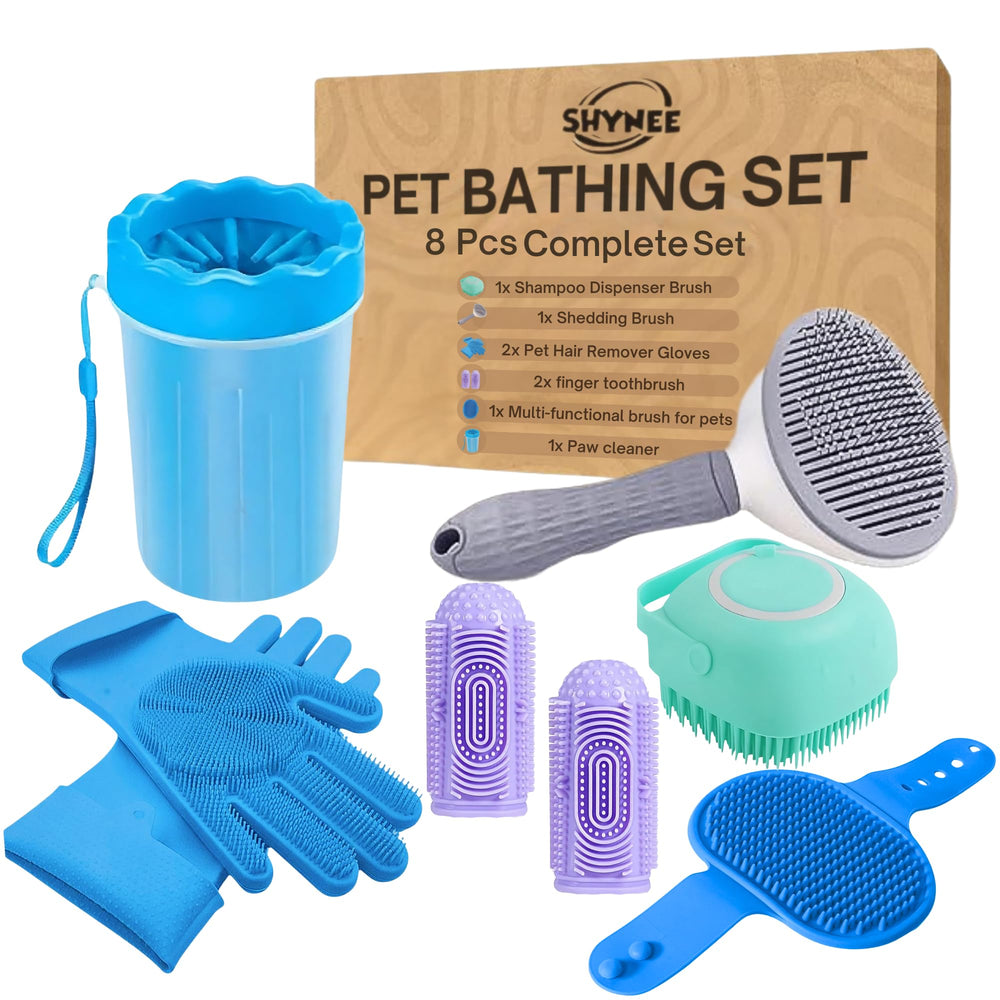 SHYNEE limpiador de patas para eliminar suciedad tras paseos y mantener interiores limpios