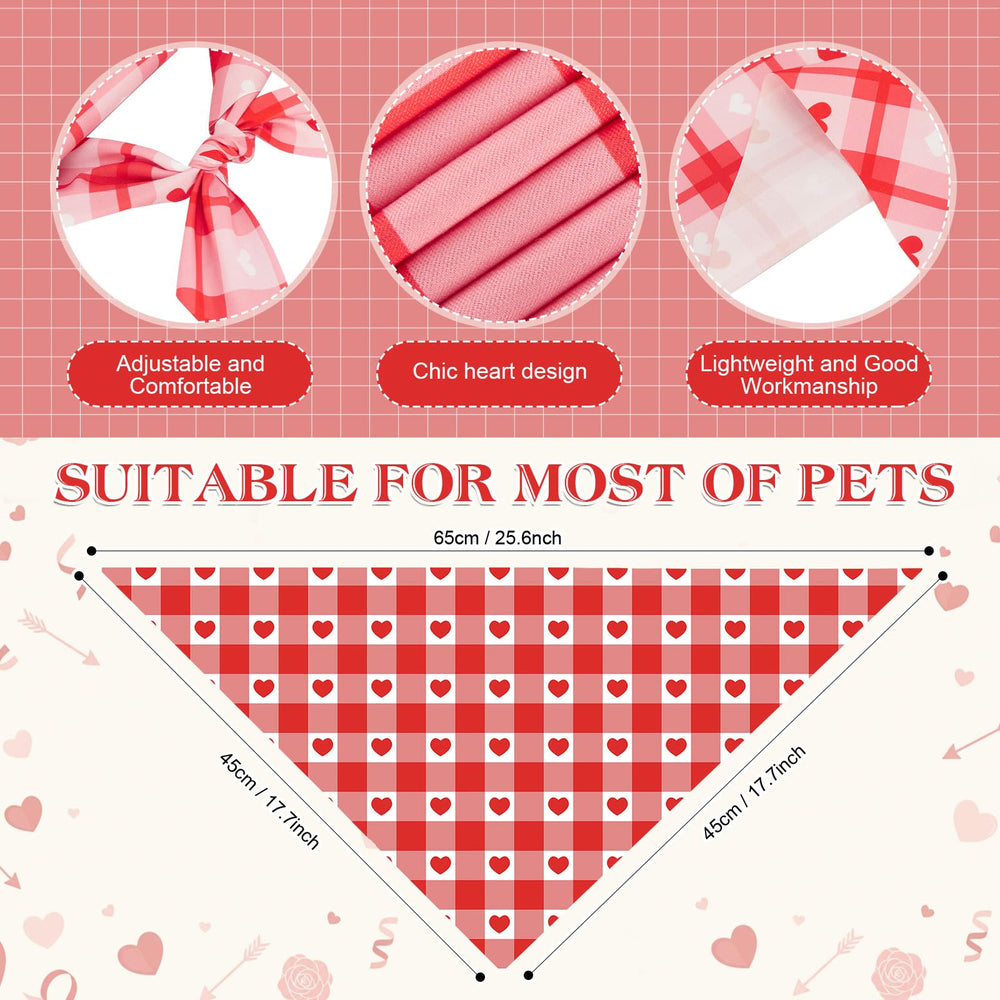 Bandana triangular ajustable para cuello de perro Shyyween, ajuste cómodo y seguro