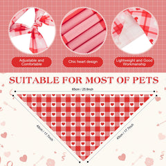 Bandana triangular ajustable para cuello de perro Shyyween, ajuste cómodo y seguro