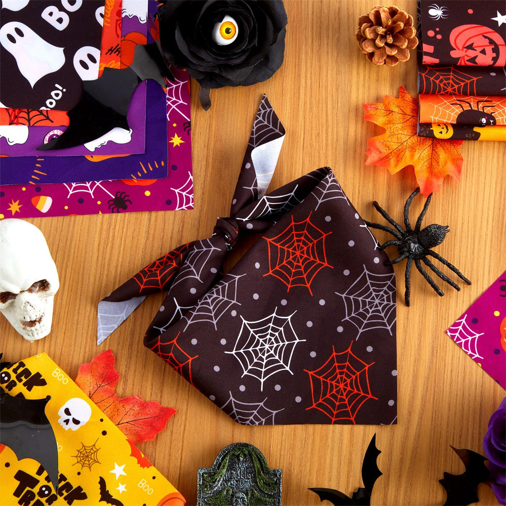 Shyyween telarana panuelo para perros, complemento divertido para sesiones.