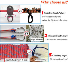 SIAELT accesorios de acero 304, resistentes y duraderos para exteriores.