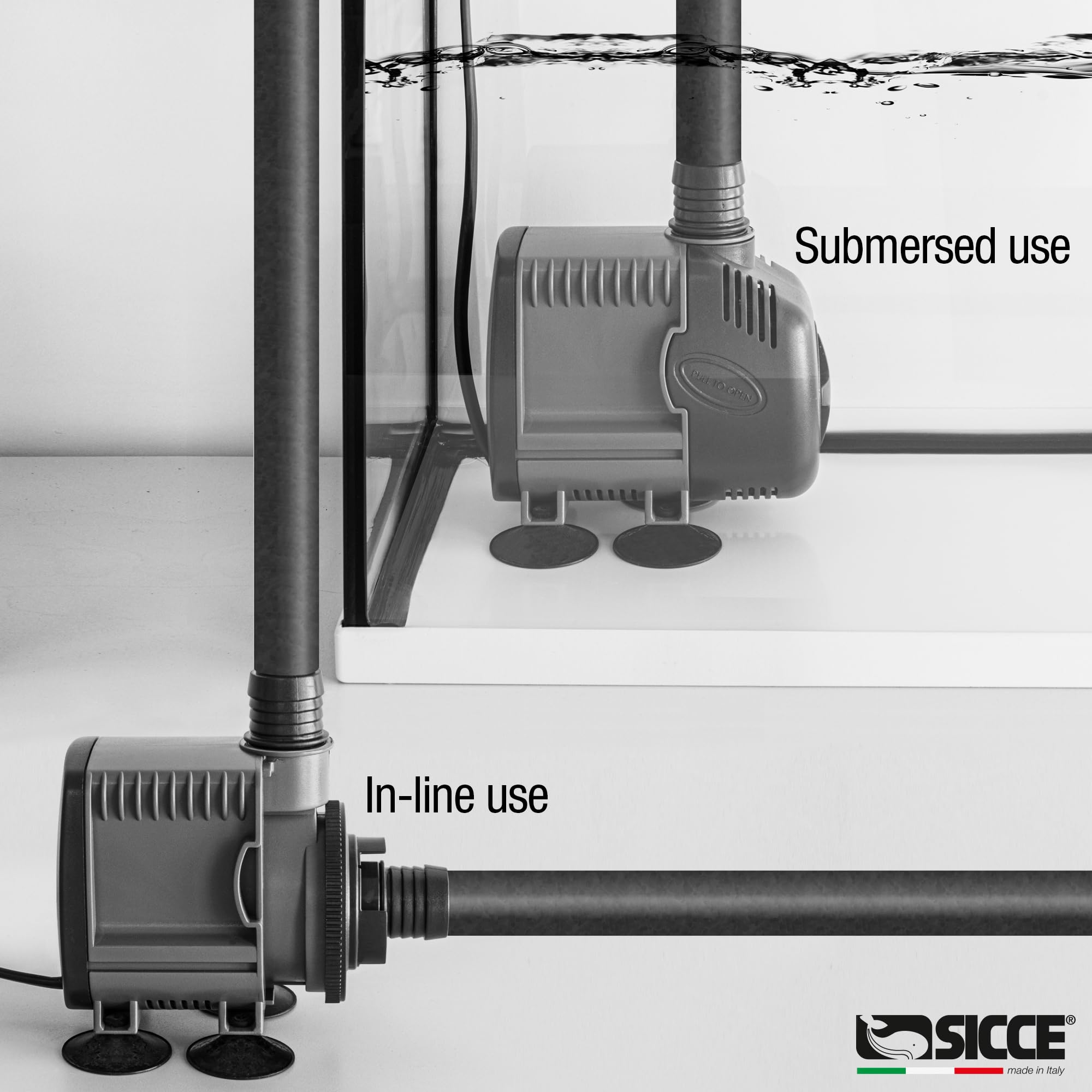 Diseño anti-vibraciones de Sicce Syncra Silent 3.5 para acuarios