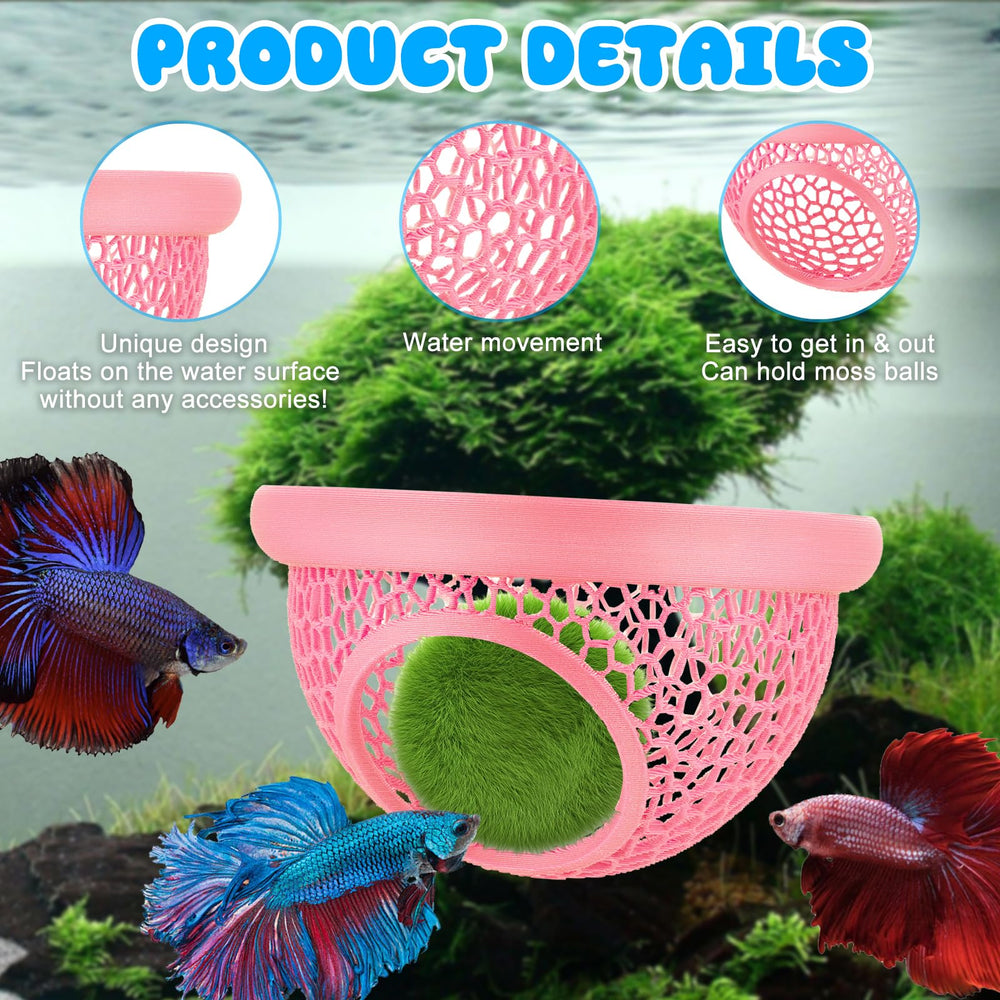 sicutoz PLA ecoamigable rosa, material seguro para peces y camarones