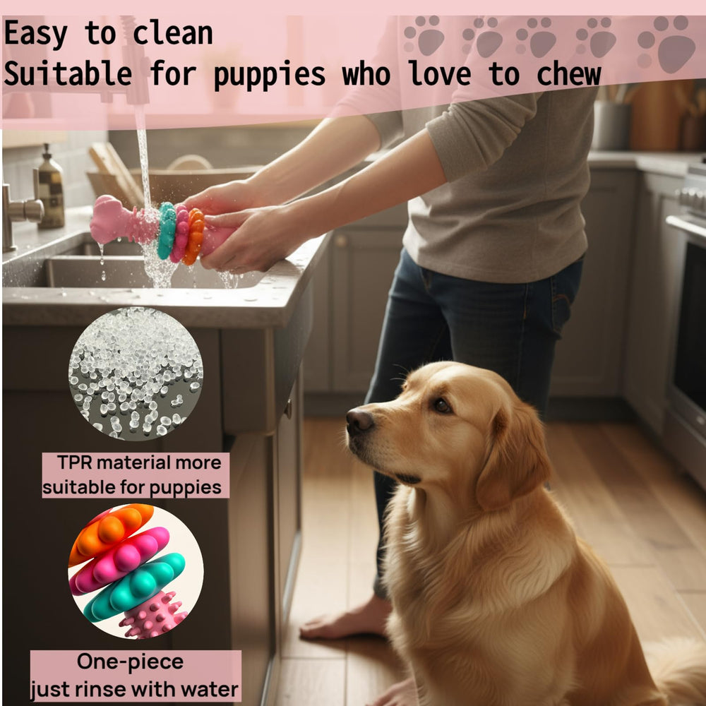 sidaeren juguete duradero para perros pequeños, resistente a la masticación