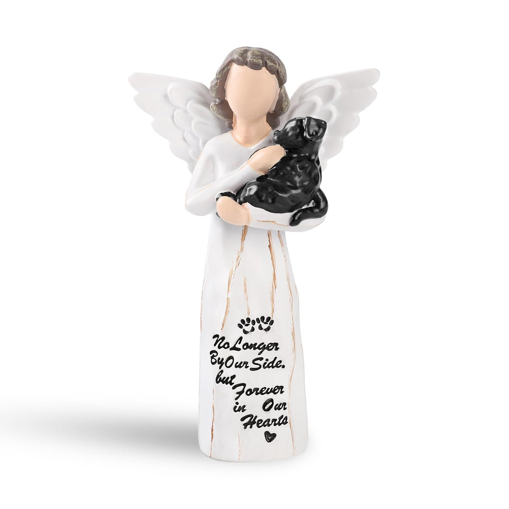SIGUEJOR figura-angel negro para perros, recuerdo conmemorativo en casa.