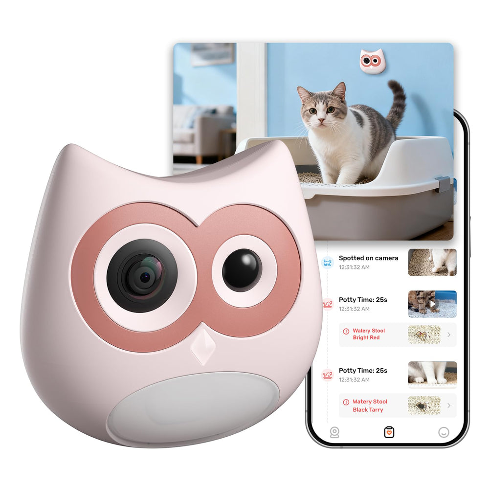 SiiPet LitterLens: visión nocturna en la caja de arena para detectar actividad felina