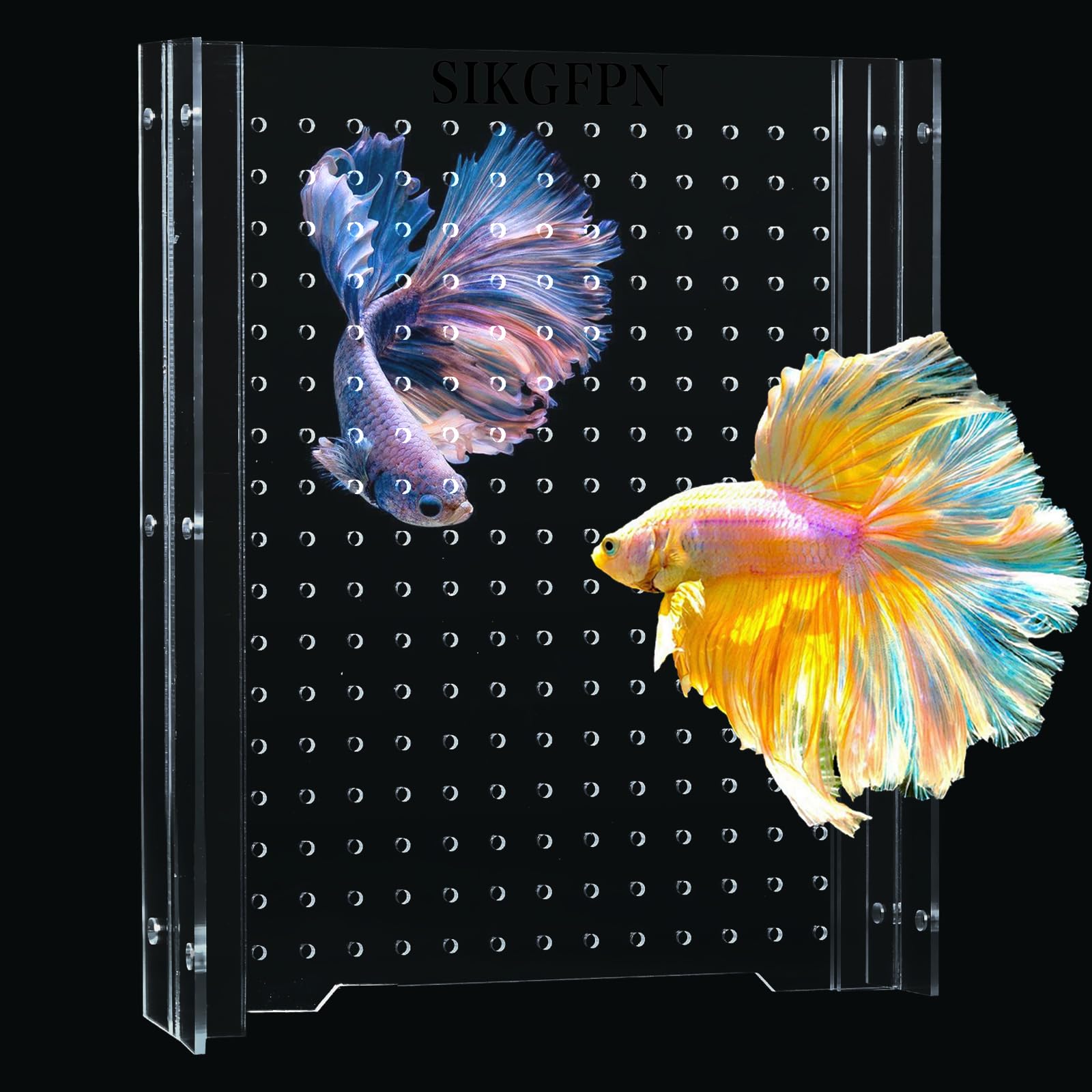 Divisor acrílico SIKGFPN para acuario 5 galones con ajuste de anchura.