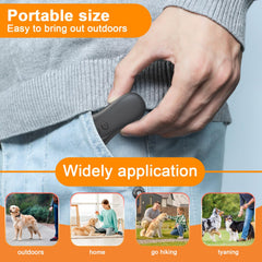 SILENTPAL alcance ultrasonico de 16 pies para paseos y jardinería.