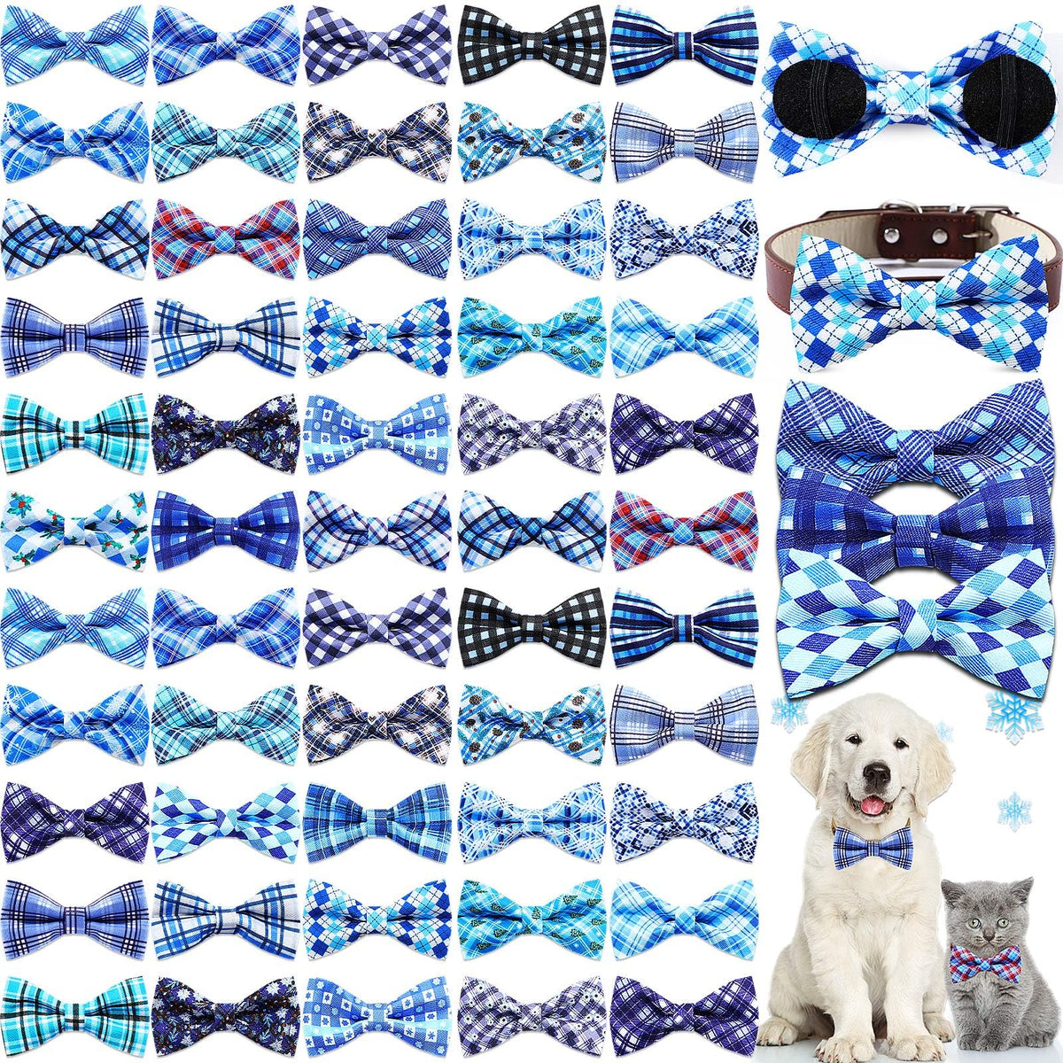 Silkfly lazo collar perro invierno a cuadros, ideal para paseos elegantes.