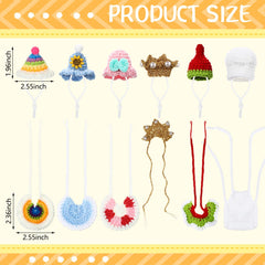 Sombrero Silkfly miniatura para serpiente, ideal para decorar y celebrar eventos.