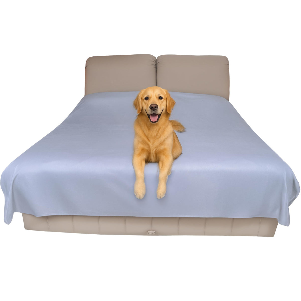 SILLY LEGACY cobertor impermeable reversible para cama tamaño grande protege de manchas y derrames